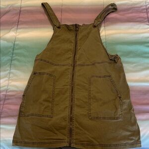 SO Olive Green Sleeveless Dress